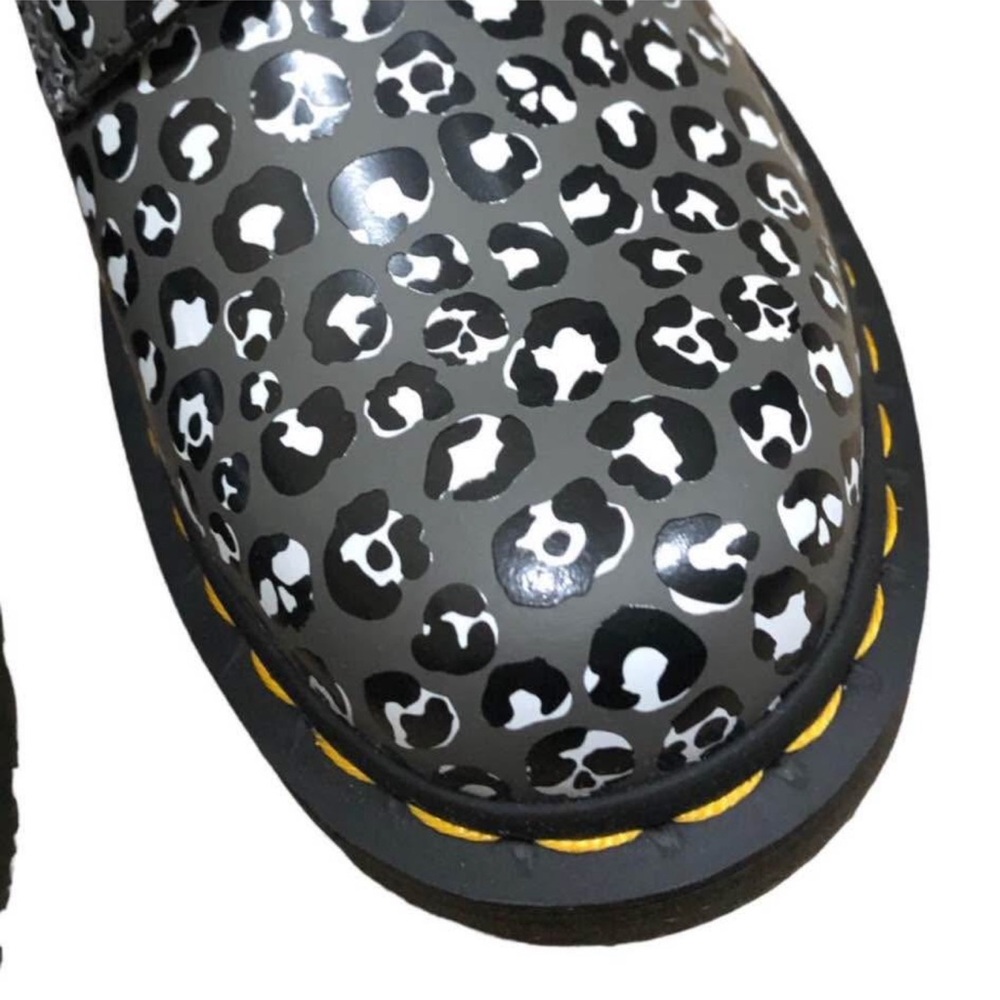 Dr. Martens Leopard Print Boots - Picture 3 of 7